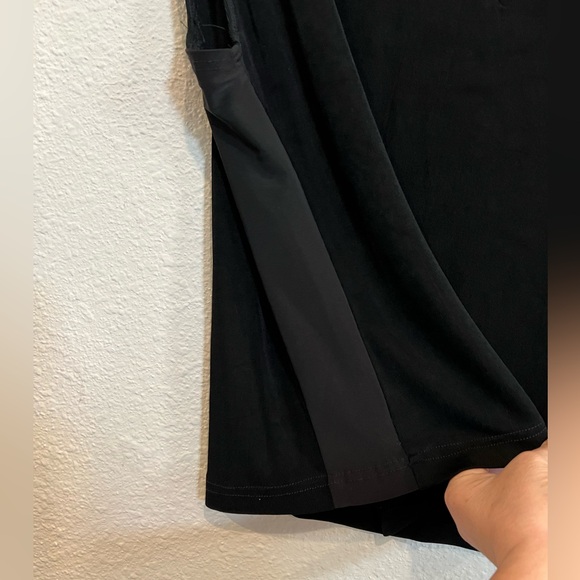 Chico’s sleeveless vneck black top size Large - Picture 5 of 6